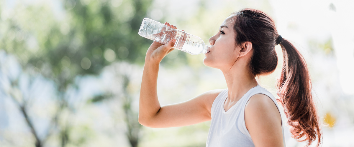 CBDで健康目指している人物の画像